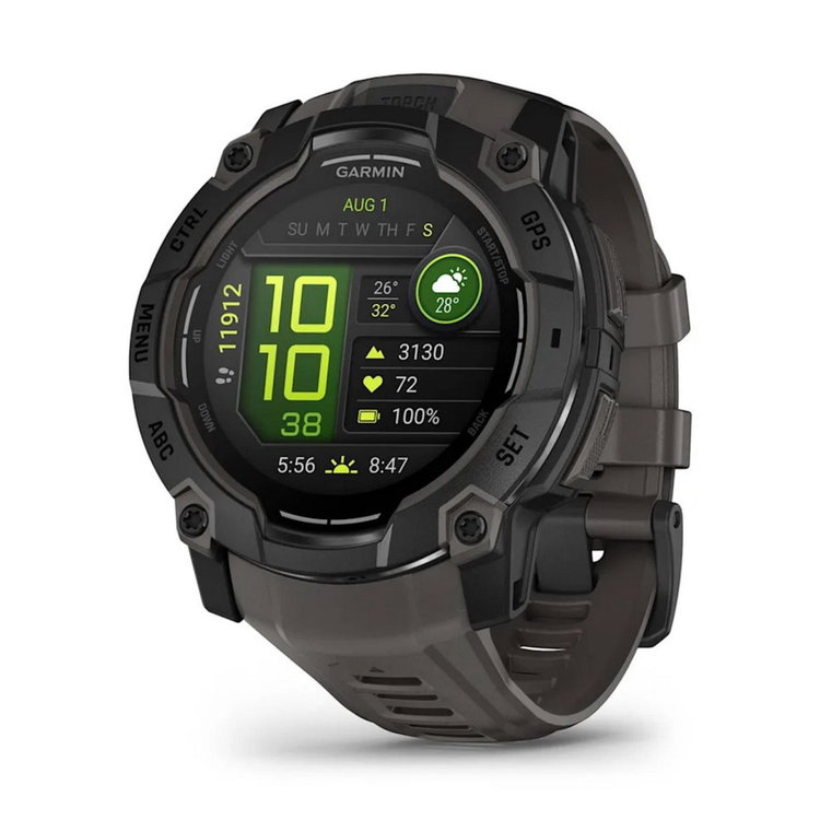 Instinct® 3 – 50 мм, AMOLED - Instinct® 3 – 50 мм, AMOLED - Black с Charcoal каишка