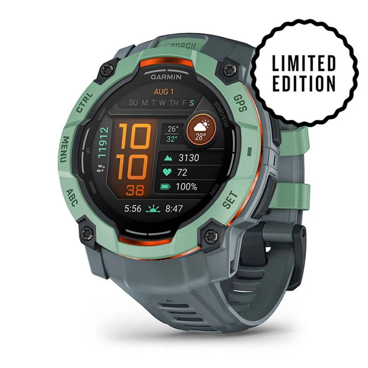 Instinct® 3 – 50 мм, AMOLED - Instinct® 3 – 50 мм, AMOLED - Neotropic с Twilight каишка