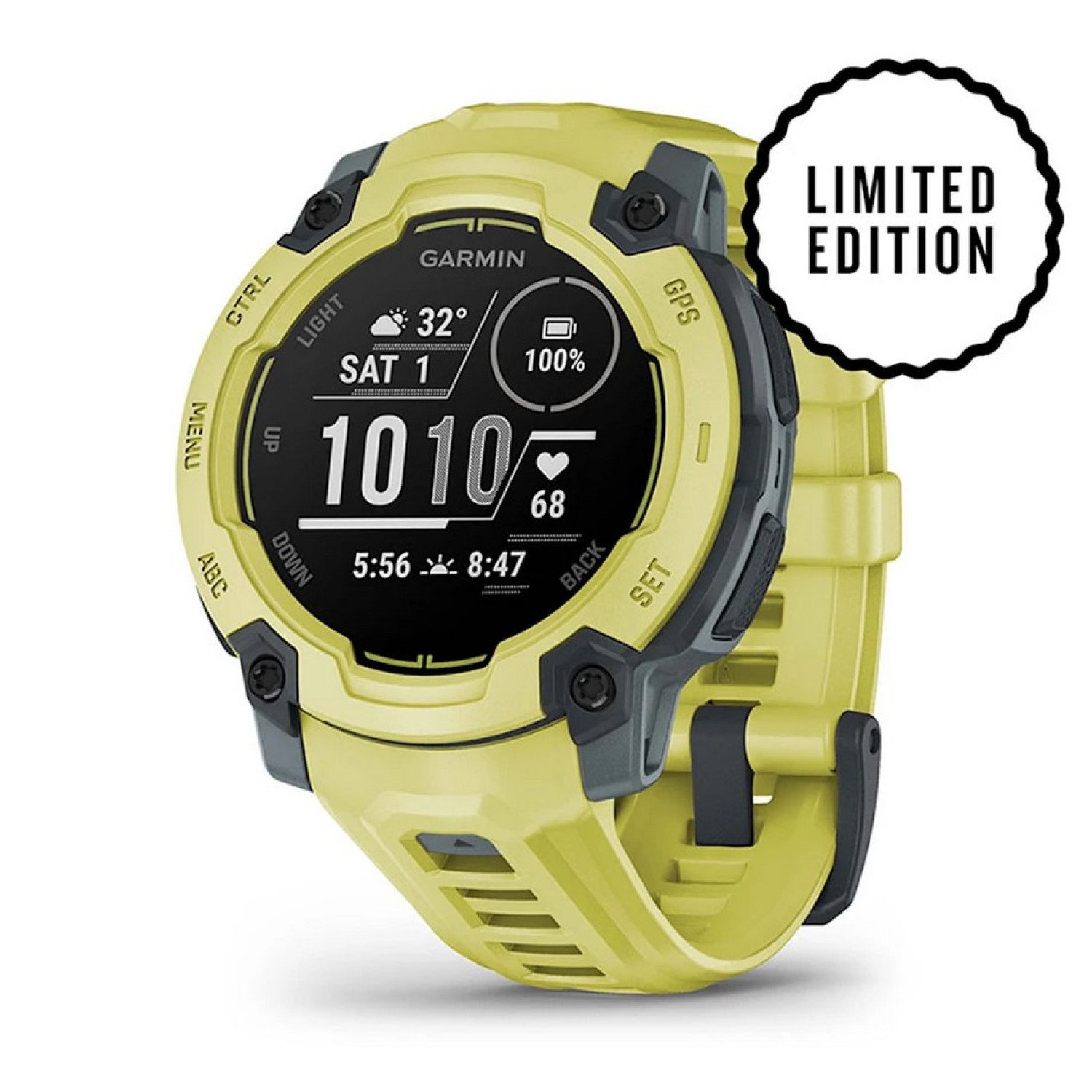 Instinct E – 45 мм - Instinct E – 45 мм, Electric Lime с Electric Lime каишка