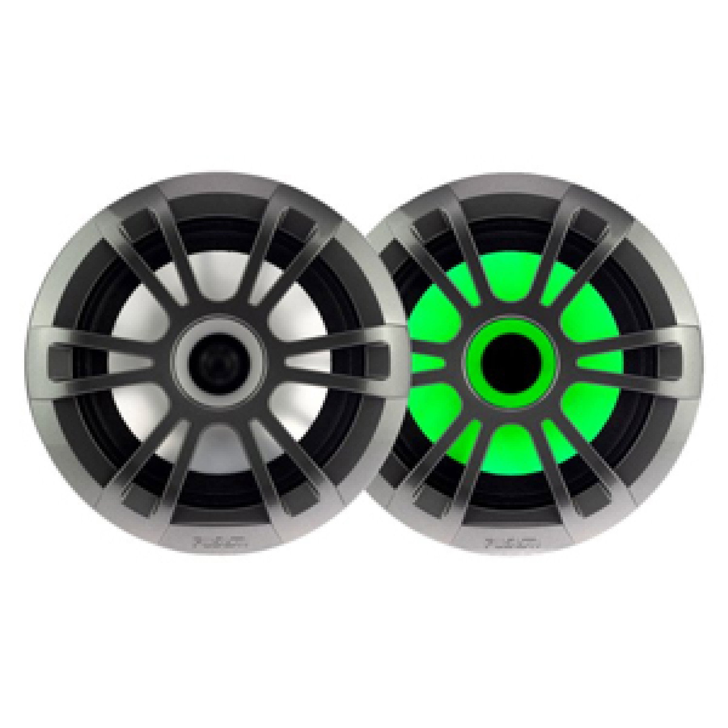 Fusion® Серия EL 6.5" 80W Морски високоговорители - EL-FL651SPG - 6.5" 80-Watt Sports Grey, с RGB LED
