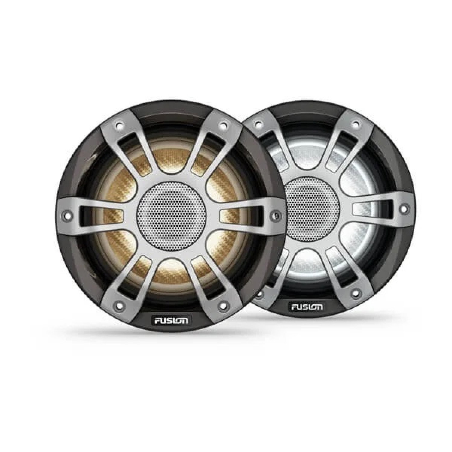Fusion® Signature Series 3i Морски спортни високоговорители с CRGBW - 8.8" 330-watt CRGBW спортни сиви