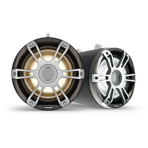 Fusion® Signature Series 3i Морски конусовидни високоговорители - 8.8" 330-watt CRGBW спортни сиви