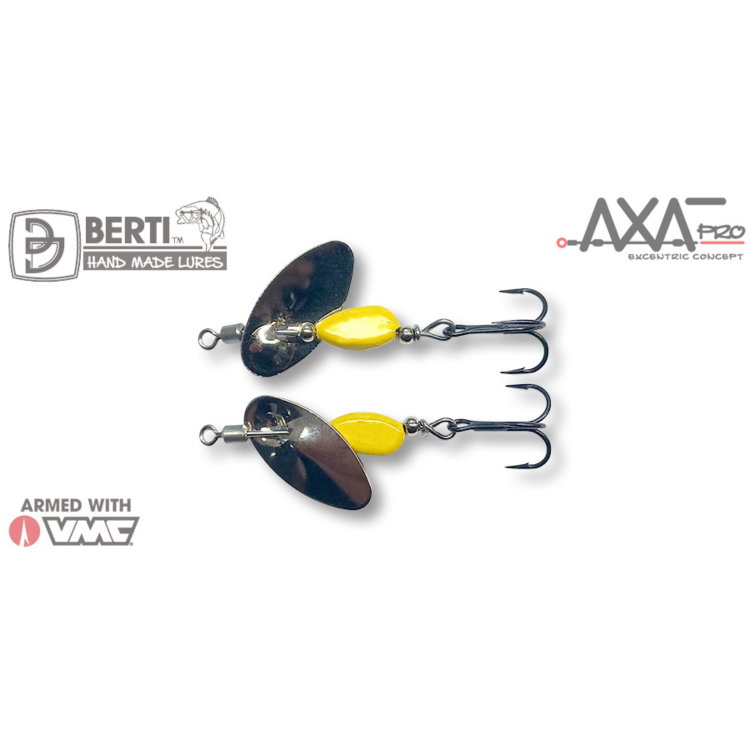 Въртяща блесна BERTI AXAT PRO 2 гр. / 19 мм.