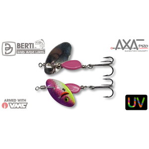 Въртяща блесна BERTI AXAT PRO ELITE UV 2.9 гр. / 22 мм.