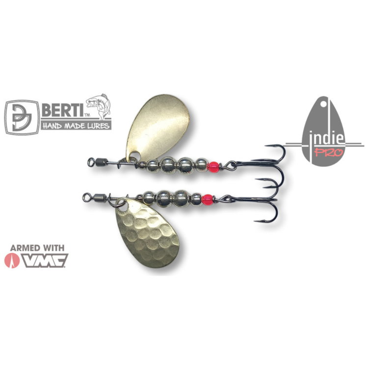 Въртяща блесна BERTI INDIE PRO SILVER 2.7 гр. / 21 мм.