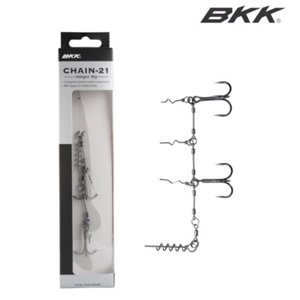 Монтаж за силиконови примамки BKK CHAIN-21 STINGER RIG