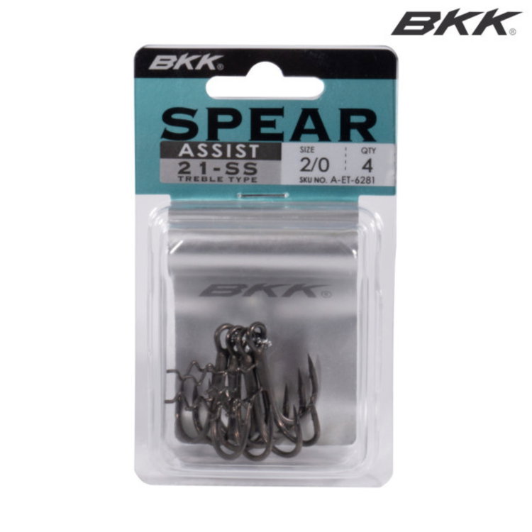 Тройни куки за силикон BKK ASSIST SPEAR-21 SS