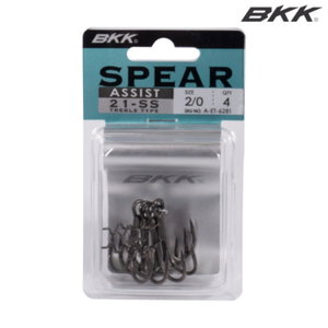 Тройни куки за силикон BKK ASSIST SPEAR-21 SS