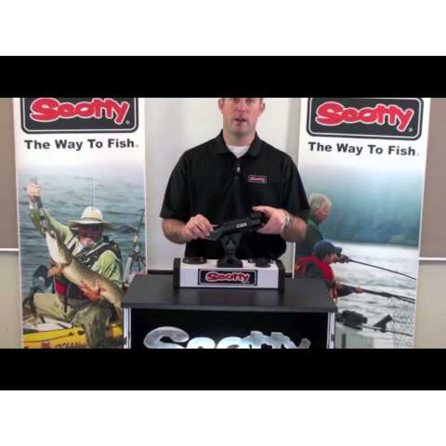 Scotty Стойка за лодка Power Lock 230WH