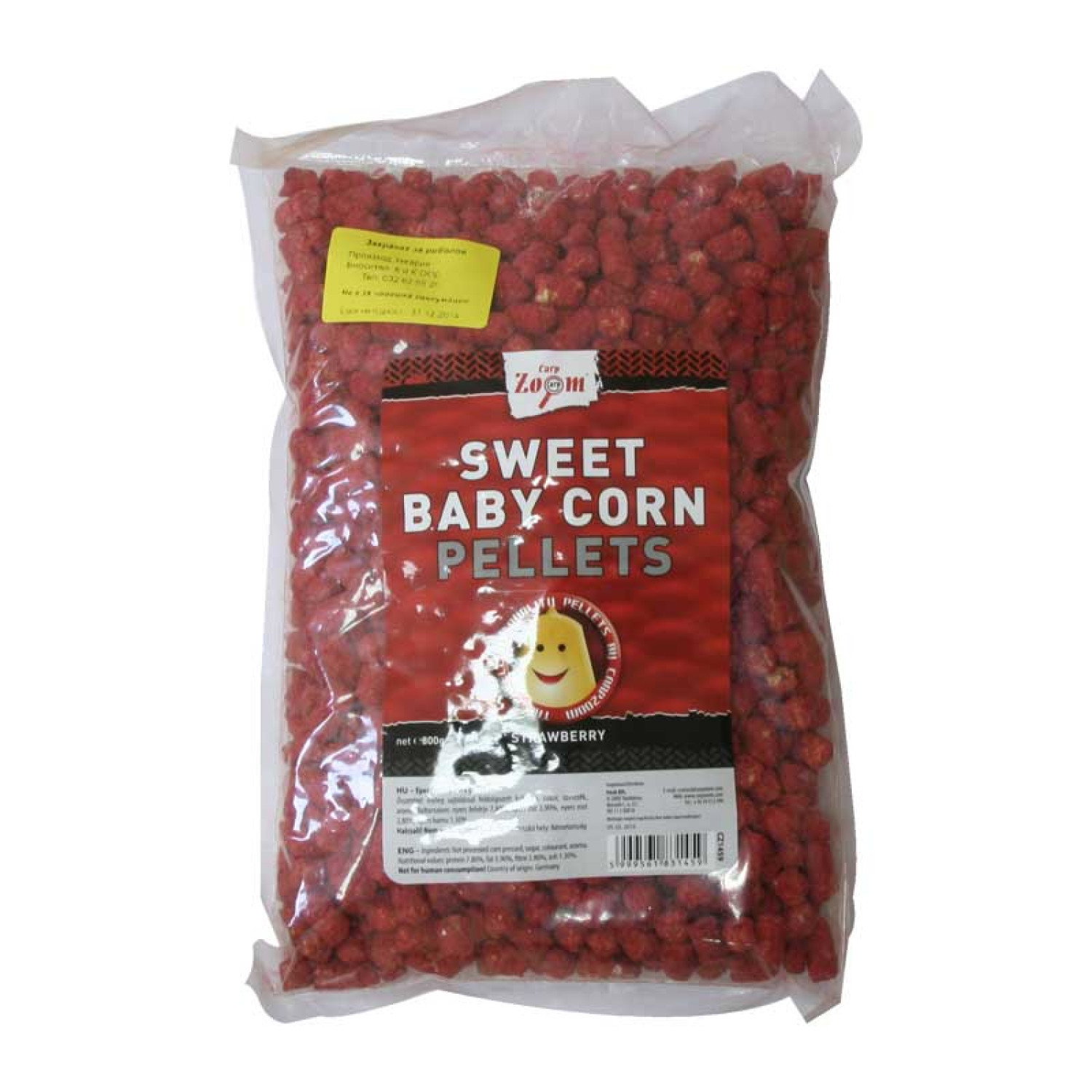 Пелети CZ Sweet Baby Corn Pellets Strawberry CZ1459