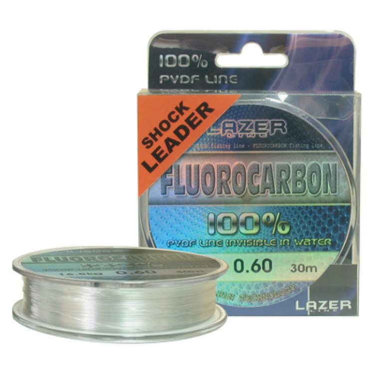 Lazer Fluorocarbon PVDF Shock Leader 928633