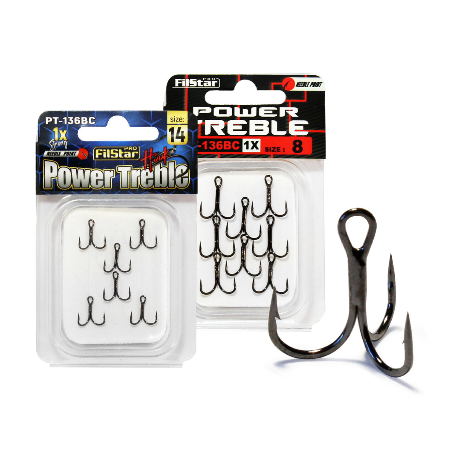 Тройни куки Power Treble 136BC-1X 955569